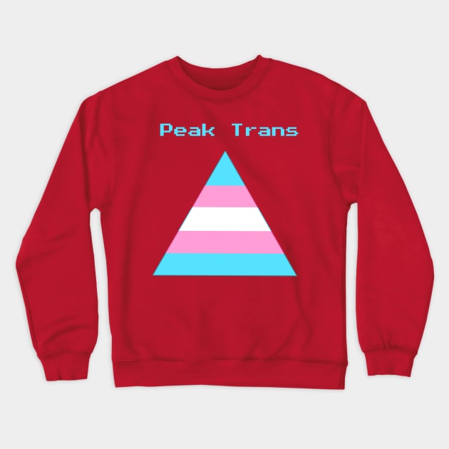 Peak Trans Crewneck Sweatshirt by FindChaos